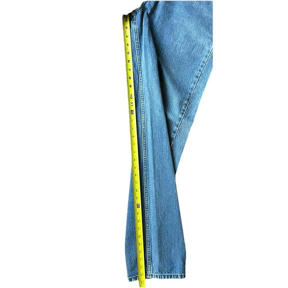 Vintage Levis 505 Jeans Mens 34x34 Reg Straight Blue Denim 2005 Y2K 100% Cotton